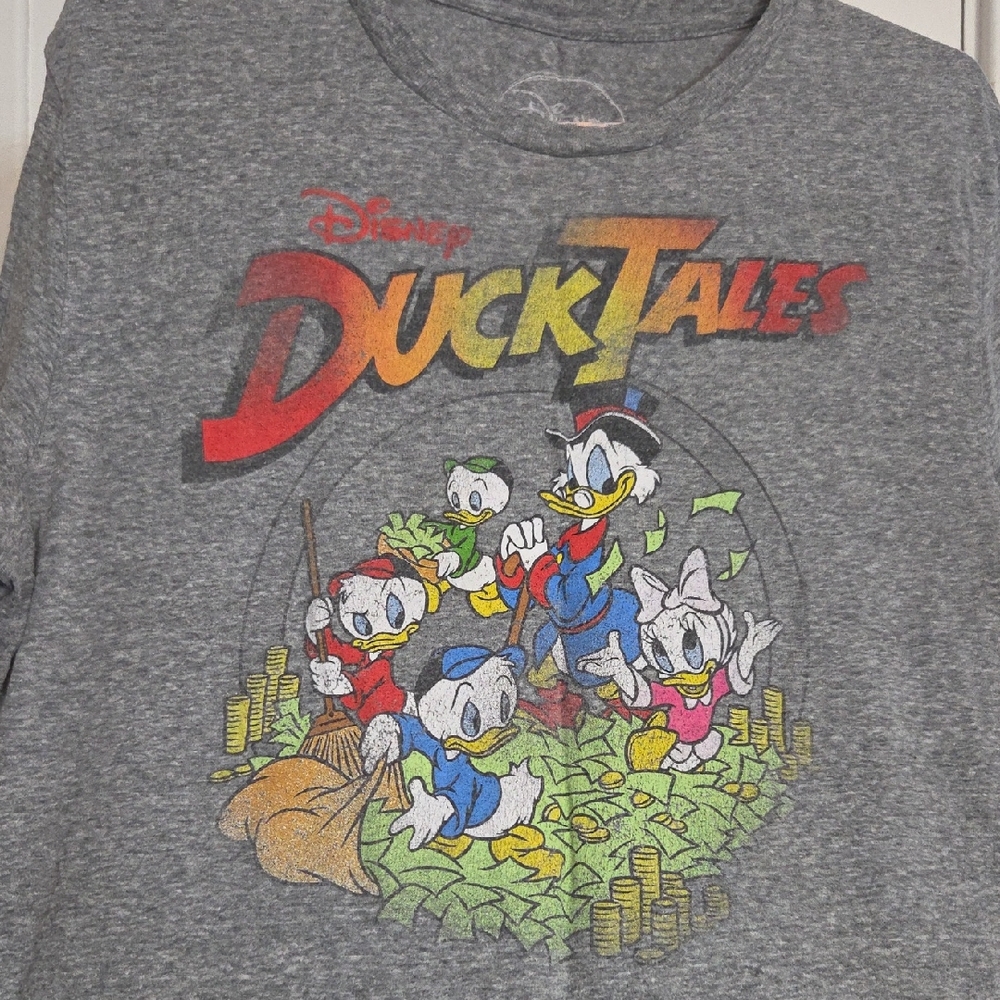 Disney DuckTales Gray Long Sleeve Tee